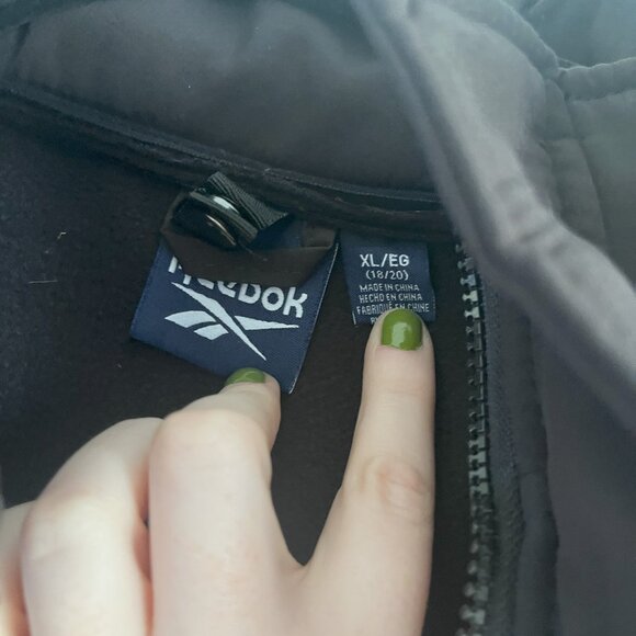 3-in-1 Reebok Black and Blue Waterproof Heavy Weight Jacket Youth XL (18-20) - Picture 8 of 14